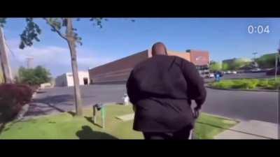 Fat Pedo Waddles Away