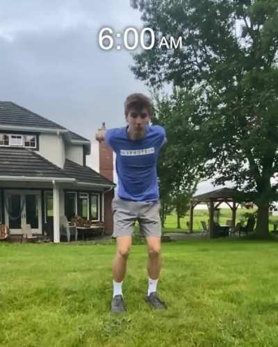 I did a backflip every 30 minutes for 24 hours for a hyperlapse