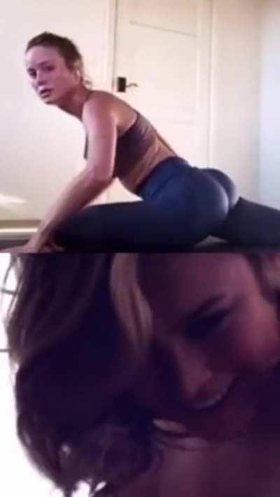 Words can’t describe how much I want Brie Larson to ride me