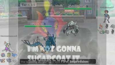 First impression's not gonna sugarcoat it