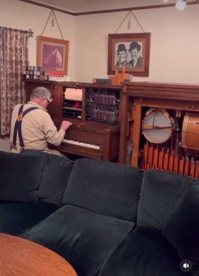 I want him to play at my funeral