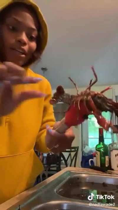 Grabbing Larry’s Tail