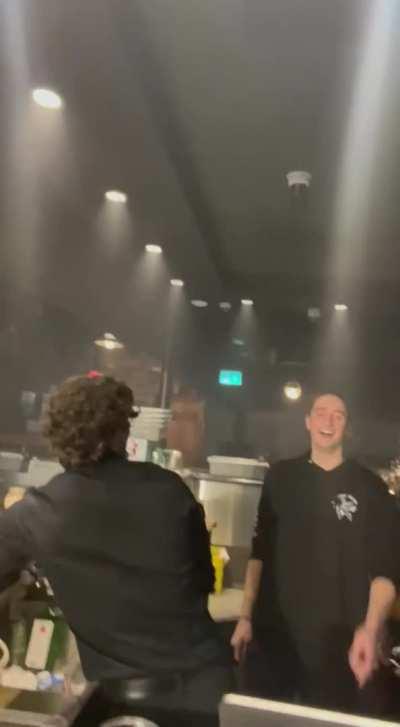 Decided to show my tits directly to all these bartenders