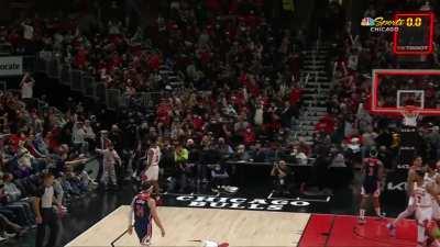 [Highlight] Coby White leaves a few fans hanging after hitting the buzzer beater