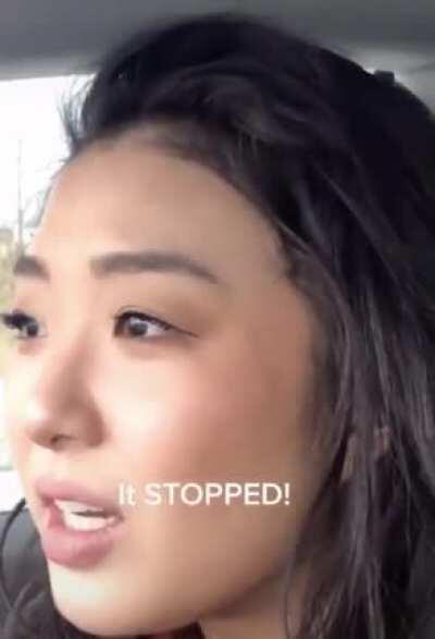 She was disappointed with our trains .. Love her accent though