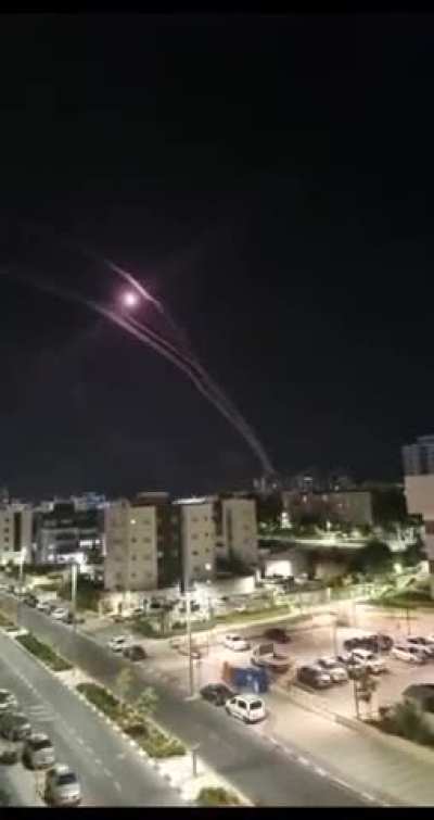 Rockets reportedly being launched by Al Qassam into Israel