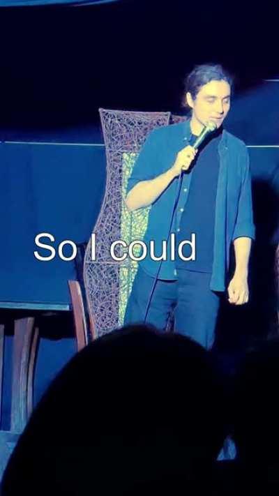 I did this joke at a show and the Balkan Reference was well received - thought you might appreciate it :)