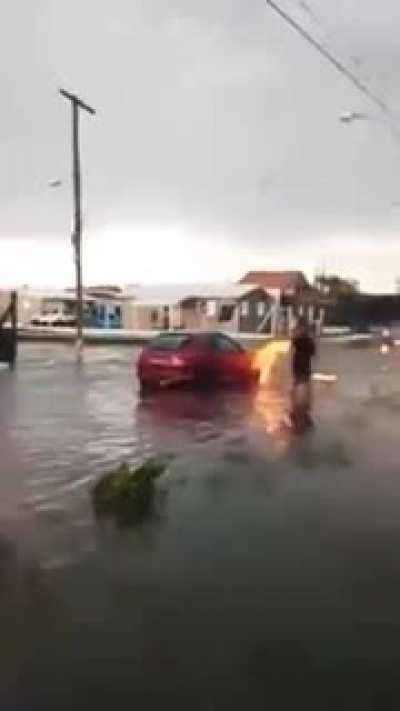 Unexpected Error While Crossing Flood