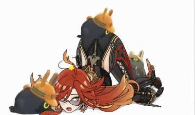 SAFETY NO (mavuika art by u/Another_Fellow_Cacti)