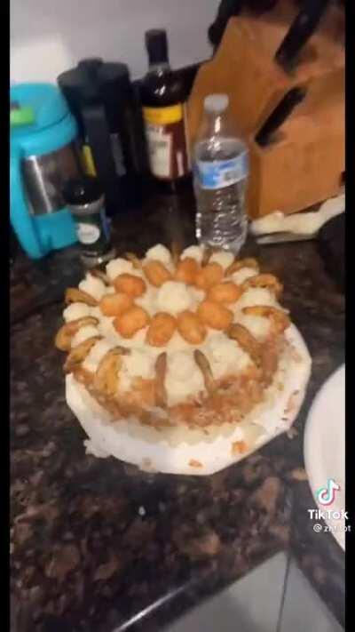 Thanks I hate it, potato cake.