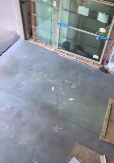 He lost his tempered