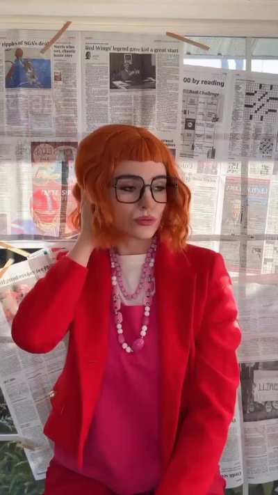 'day 10: Aunt Gladys from Weapons' ~ IG OCTOBER 2025