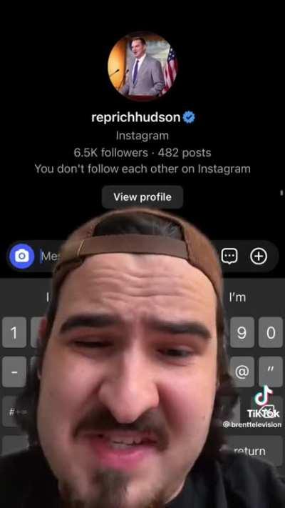 So brave. We should all thank him for his service.