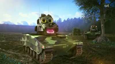 Do you think Joel saw this while doing the mandatory swedish military service?