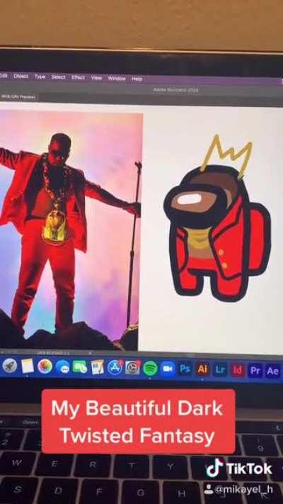 He’s evolution through Among Us characters - by me