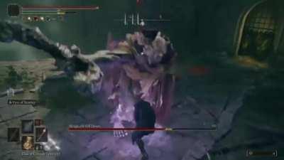 This old man delayed his attack so hard he forgot what it was