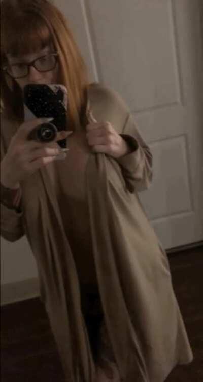 Were you expecting that under my robe??