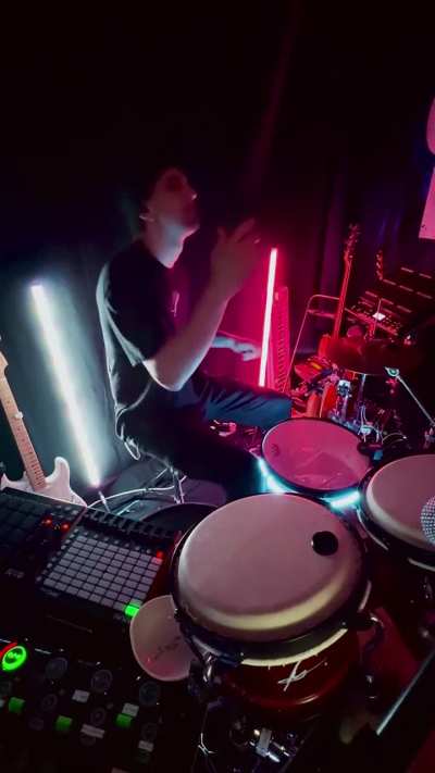 loop cover with rc505 and ableton live! (song: bang bang, jessie j)