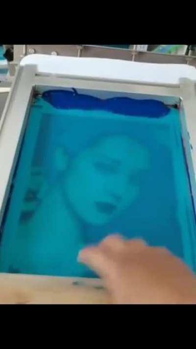 Four Colour Screen Printing