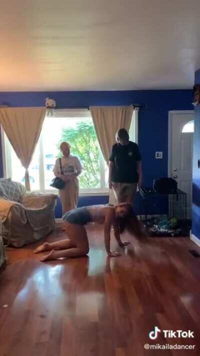 Dancing like this in front of your grandmothers