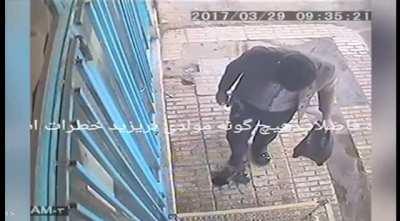 Man tosses a cigarette down a sewer and it literally explodes in his face