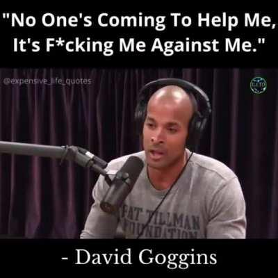 No one’s coming to help you.