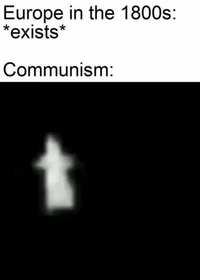 A spectre is haunting Europe...