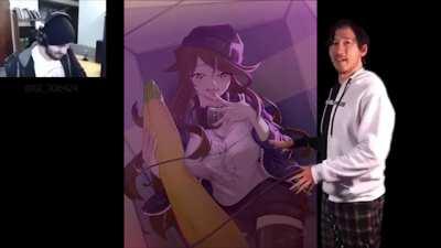 Charmx as soon as he's done recording