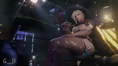 Mercy wants to suck (GeneralButch) [Overwatch]