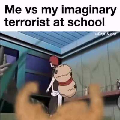 Still waiting for the terrorist in college