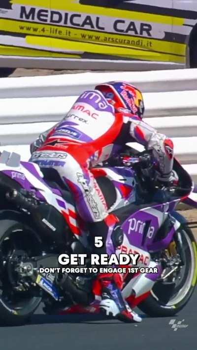 How to launch a MotoGP rocket ship 🚀