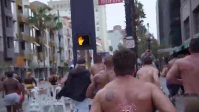 Carti fans on the way to WLR Listening Party*+:)