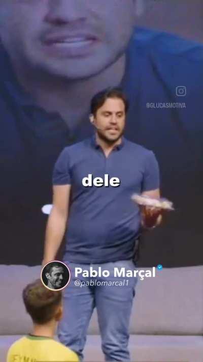 Quando Naldo Marçal toca o berrante chamando o gado