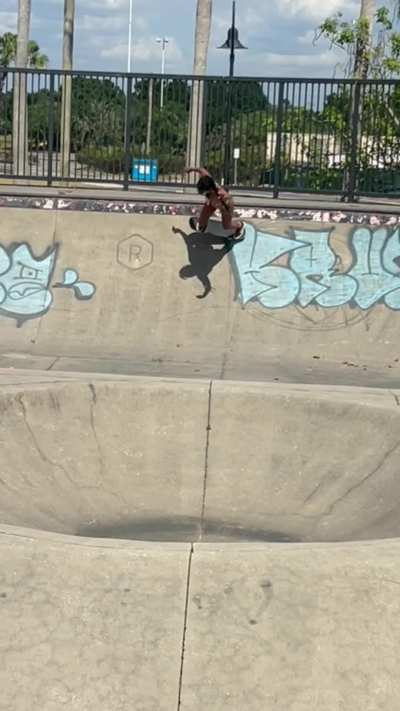 I like to be naked when I skate