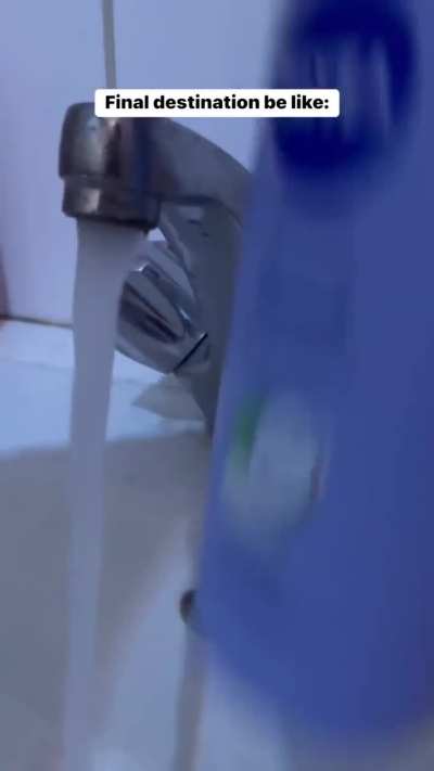 Life after watching Final Destination.