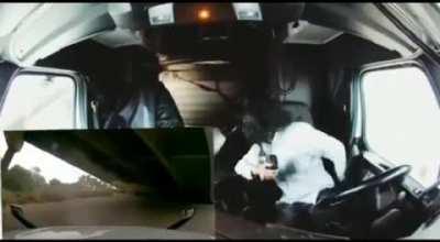 WCGW falling asleep at the wheel