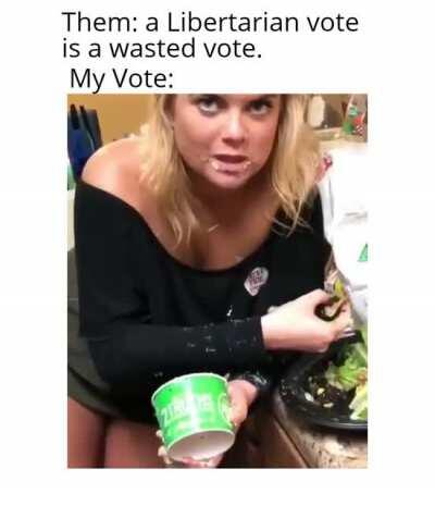 My vote got so wasted bro