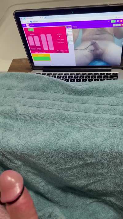 Ruined Estim shot (sound on!)