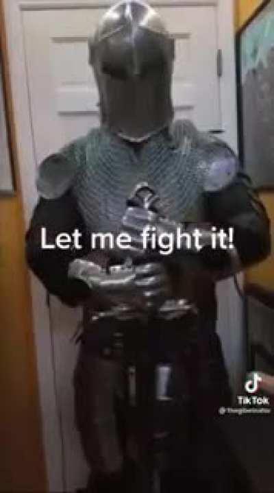 One of our fellow crusaders has died for us. Press F in the chat.