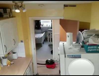 Vacuum cleaner so strong one tilt triggered gyroscopic BMF (headphone warning at end)