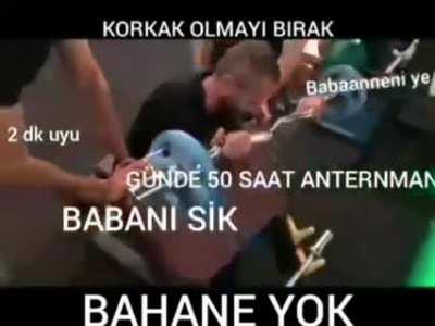 Korkak olmayı bırak bahane yok ama Benekli Ayhan