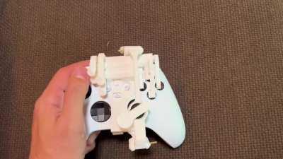 My son was born with limited use of his right hand... today he can play video games! (links in the first comment)