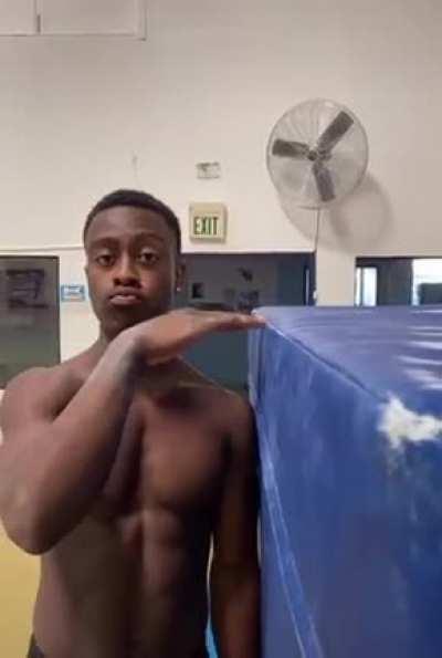 He just keeps jumping higher and higher