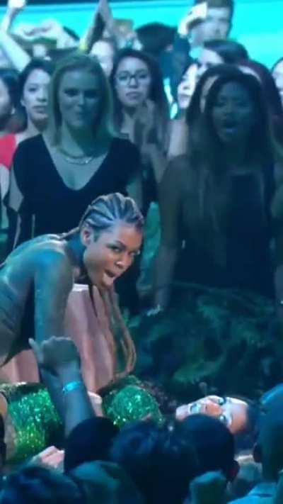 Iconic moment from this year's VMA