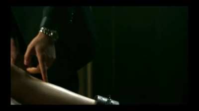 Living Death (2006): girl bound and stretched on table