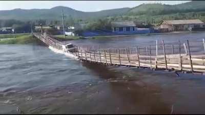 Looks like he won't be crossing anymore bridges