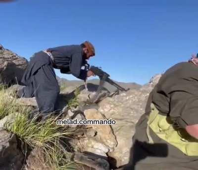 NRF guerrillas repel a Taliban attack on their bases in the Azero sub-valley of Panjshir 6/15/22