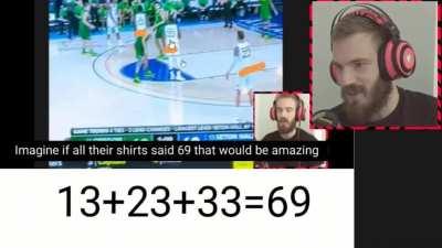 Haha it's the funny number