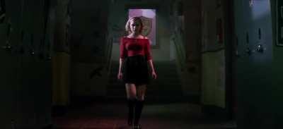 Tis the season for Kiernan Shipka as Sabrina