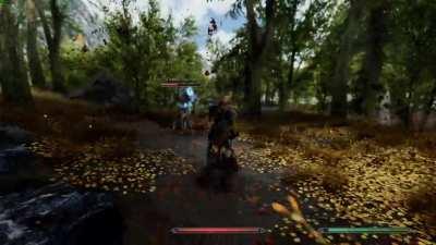 I think he got a bit shocked at the end..